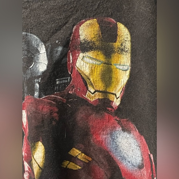 Marvel Iron Man 2 Movie Promo Avenger Shirt Size 2XL - Picture 3 of 6